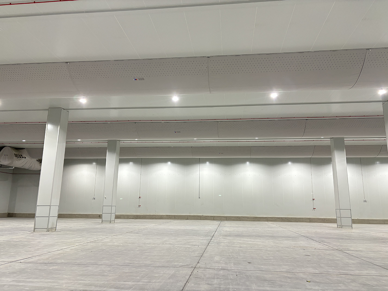 Fabric Ducting System Applied to the Cold Chain Logistics Project at the Urumqi Consolidation Center for China-Europe Railway Express